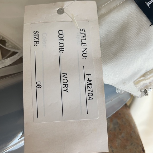 Jovani Bridal Strapless Gown - Picture 8 of 9